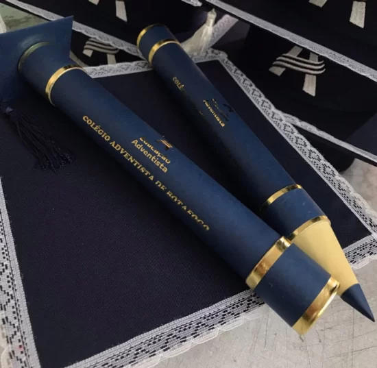Canudo Pré-Escolar Modelo Lápis